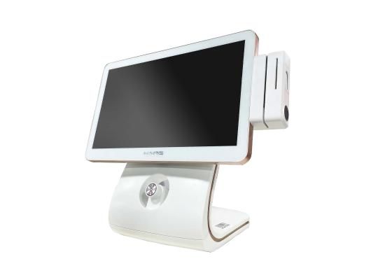 HAING 996S I5/8G/256G 4th Gen 15.6" POS Point of Sale Terminal Screen -White